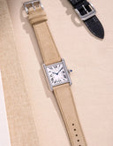 Beige Suede Leather Strap - 17-21mm - OM Luxury