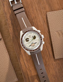 Curved Rubber Strap - Brown - OM Luxury