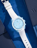 Curved Rubber Strap - White - OM Luxury