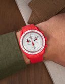 MoonSwatch Mission to Mars (Rubber Strap) - OM Luxury